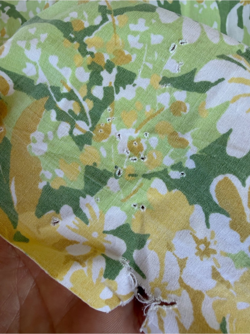 VTG Springmaid Wondercale Daisy Floral Flower Power Double Sheet Set Cutter READ - Picture 16 of 16